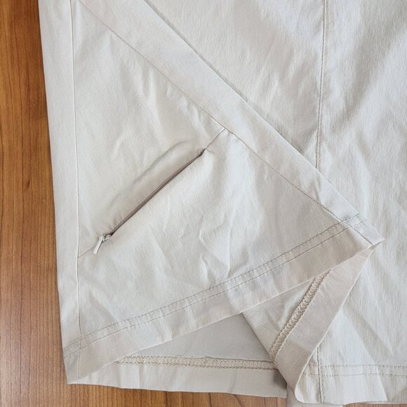 Athleta Beige Nylon Spandex Athletic Skirt with Pockets - 8 - Picture 8 of 16
